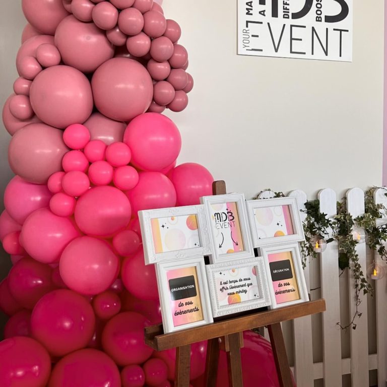 balloon design avec backdrop